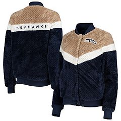 Abrigo Chaqueta de Lluvia Seattle Seahawks con Cremallera Completa para  Hombre Talla 2XL con Capucha NFL Botón a Snap