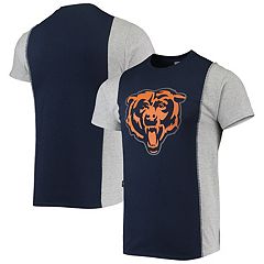 Men's Majestic Heathered Charcoal Chicago Bears Showtime Logo T