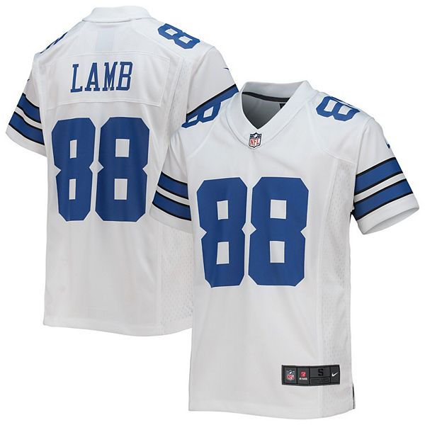 Nike / Men's Dallas Cowboys CeeDee Lamb #88 Navy Limited Throwback Jersey