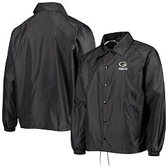 Men's NFL x Staple Black New England Patriots Coaches Full-Snap Jacket