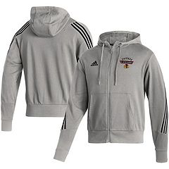 Men's adidas Sportswear Essentials Fleece 3-Stripes Full-Zip Hoodie