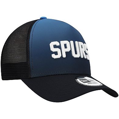 Men's New Era Blue/Navy Tottenham Hotspur Gradient Trucker 9FORTY Snapback Hat