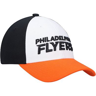 Men's adidas White Philadelphia Flyers Locker Room Adjustable Hat