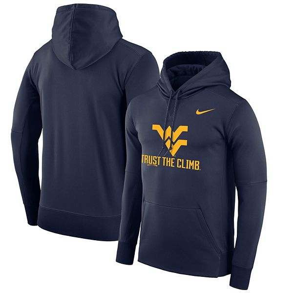 Men's Nike Navy West Virginia Mountaineers Trust the Climb Performance ...