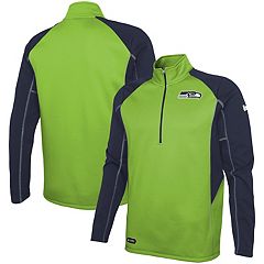 Abrigo Chaqueta de Lluvia Seattle Seahawks con Cremallera Completa para  Hombre Talla 2XL con Capucha NFL Botón a Snap