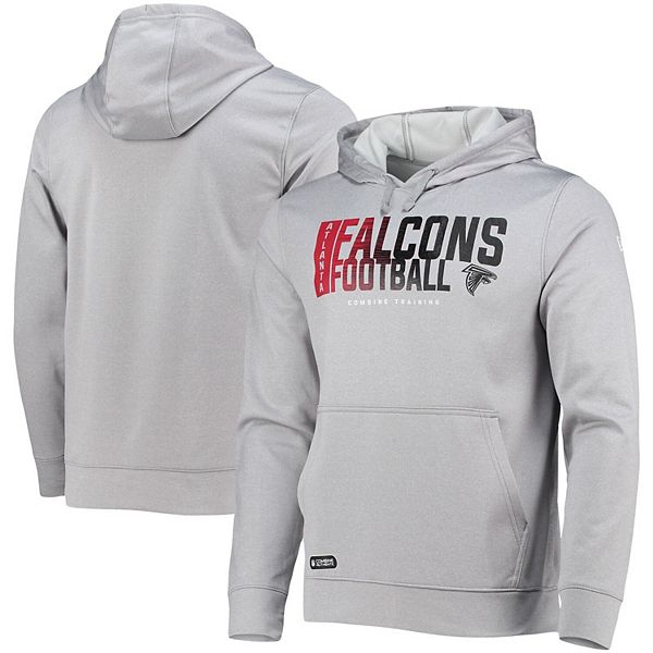 Men's New Era Gray Atlanta Falcons Training Camp Raglan T-Shirt