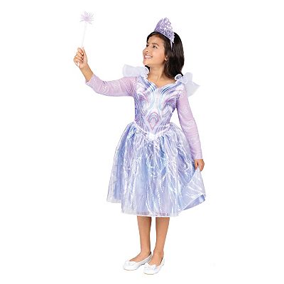 why is glinda's dress blue Spread Collar Dress Shirt in Blue Stripe End-On-End main image 1