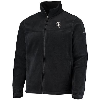 Men's Columbia Black Chicago White Sox Full-Zip Flanker Jacket