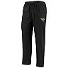 Men's Concepts Sport Black/Teal Jacksonville Jaguars Meter Long Sleeve T-Shirt & Pants Sleep Set