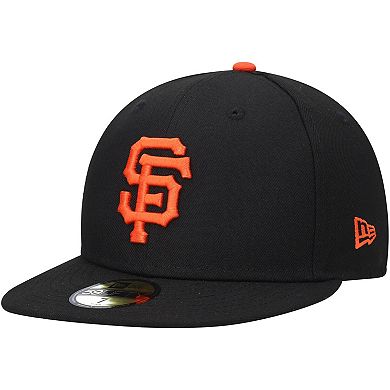 Men's New Era Black San Francisco Giants 9/11 Memorial Side Patch 59FIFTY Fitted Hat