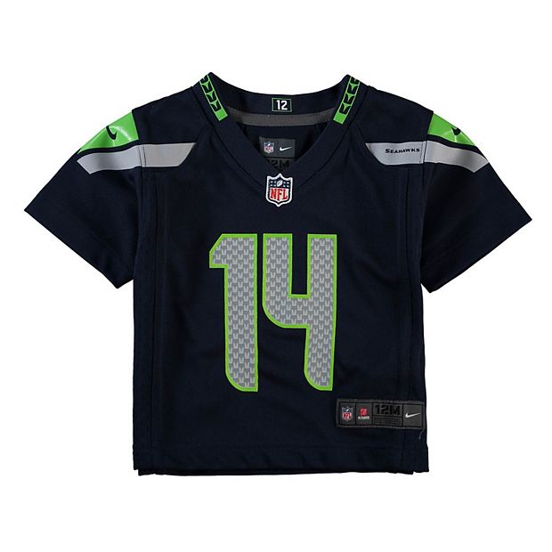 Women's Seattle Seahawks Marshawn Lynch Nike College Navy Game Jersey