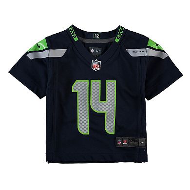 Infant Nike DK Metcalf College Navy Seattle Seahawks Game Jersey