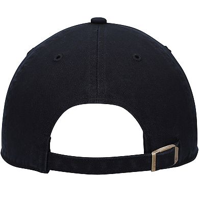 Men's '47 Black Pittsburgh Steelers Team Tonal Clean Up Adjustable Hat