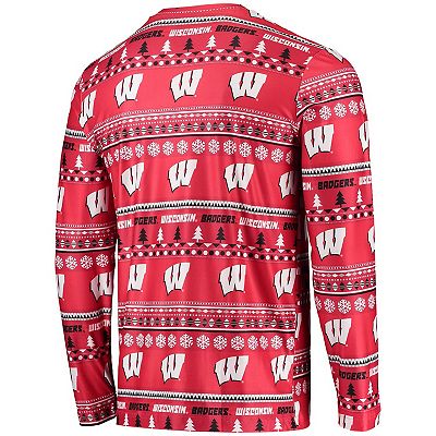 Wisconsin badgers ugly sweater top