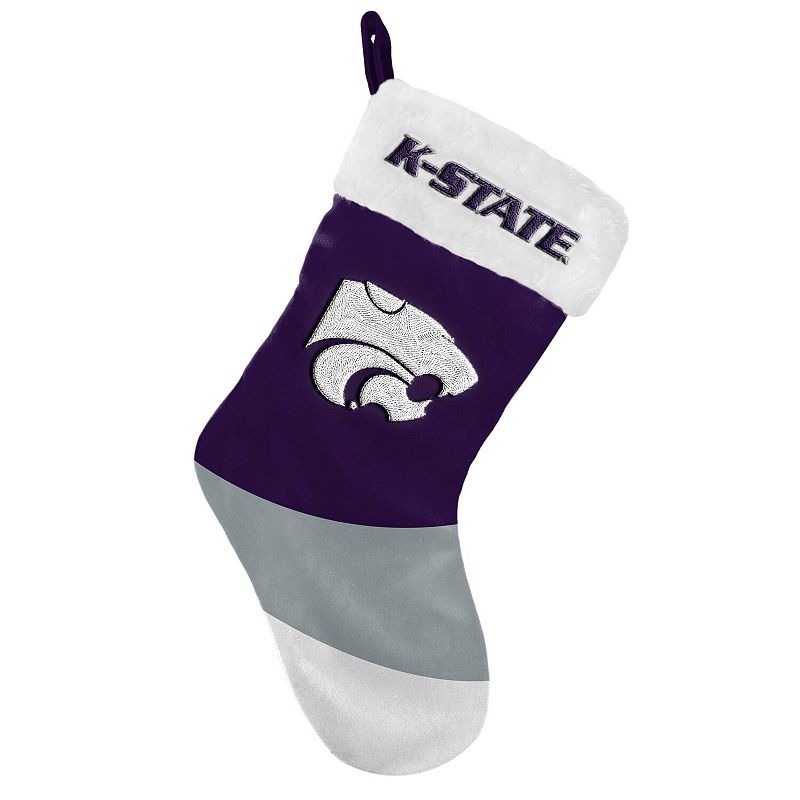 FOCO Kansas State Wildcats Colorblock Stocking, KST Purple