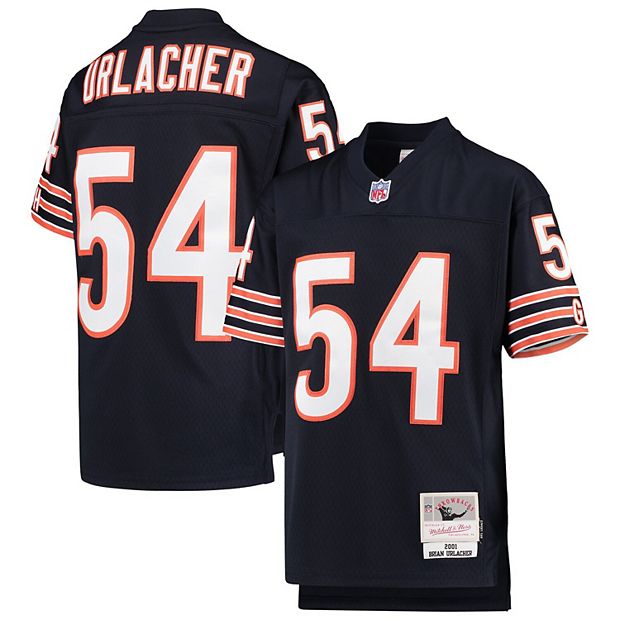 Youth Mitchell & Ness Brian Urlacher Navy Chicago Bears 2001