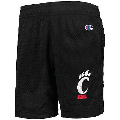 Youth Champion Black Cincinnati Bearcats Classic Mesh Shorts