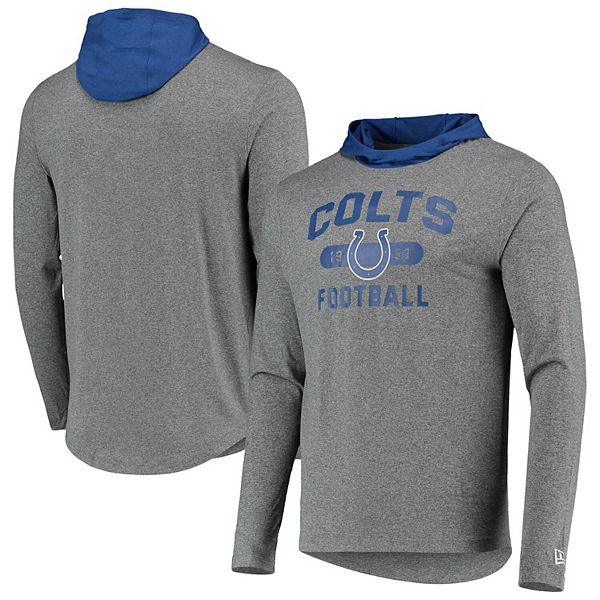 New Era Women's Indianapolis Colts Color Block Grey T-Shirt