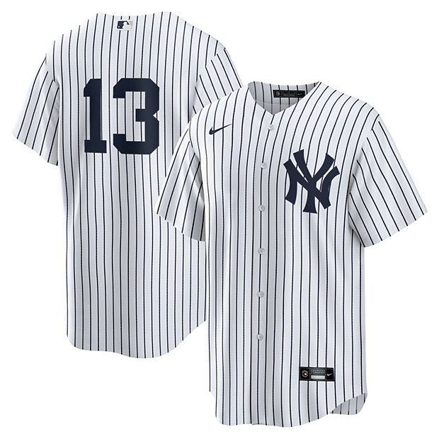 Men's Nike Joey Gallo White/Navy New York Yankees Home Replica Player Jersey