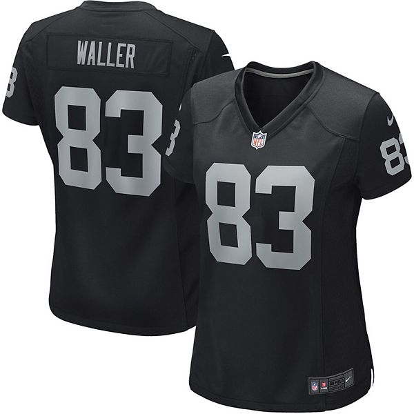 Women's Nike Darren Waller Black Las Vegas Raiders Game Player Jersey