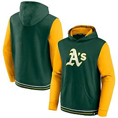 Vintage Oakland Athletics A's MLB Major League Baseball volledige rits Hoodie Sweatshirt Grote maat gemaakt in de VS Kleding Gender-neutrale kleding volwassenen Hoodies & Sweatshirts Hoodies 