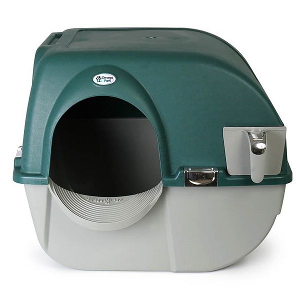 Omega Paw VMRA201PR Premium Roll 'N Clean Self Cleaning Litter Box