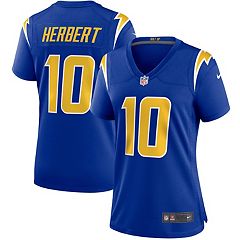 Justin Herbert #10 Los Angeles Chargers Youth Inverted Nike Game