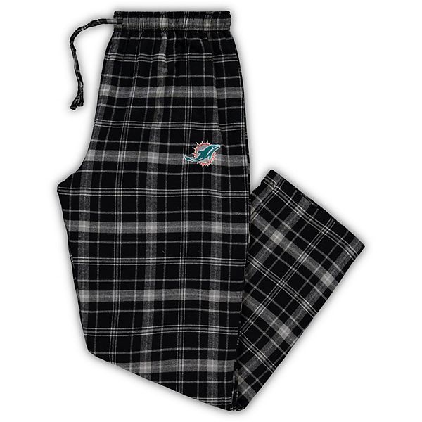 Men's Concepts Sport Black/Charcoal Miami Dolphins Big & Tall Ultimate Pants