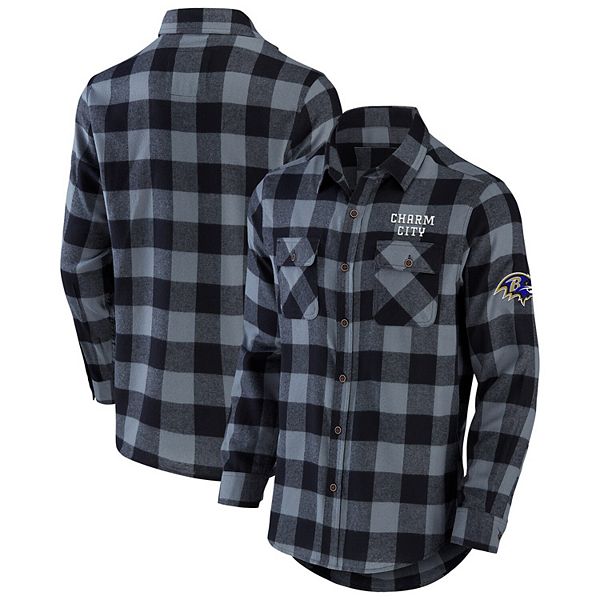 ravens flannel shirt