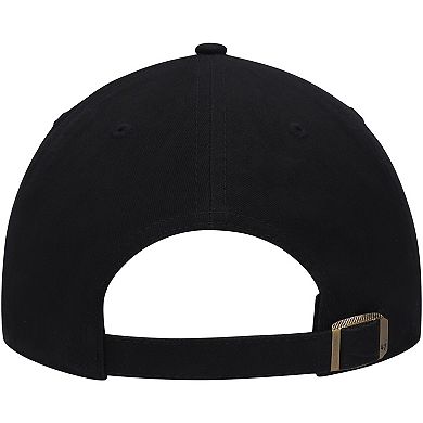 Women's '47 Black Los Angeles Lakers Miata Clean Up Logo Adjustable Hat