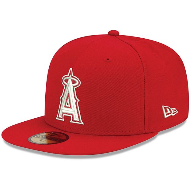 New Era Men's New Era Gray Los Angeles Angels Speed 39THIRTY Flex Hat