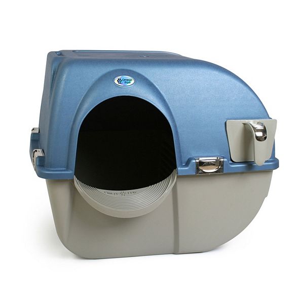 Omega Paw PR RA15 1 Roll N Clean Self Cleaning Litter Box