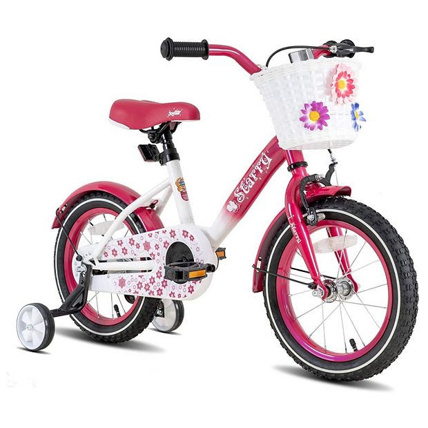 JOYSTAR Starry Girls Bike for Girls Ages 5 9 with Training Wheels