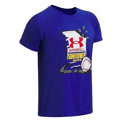 Boys 8-20 Under Armour Baseball Sunflower Seeds Graphic Tee