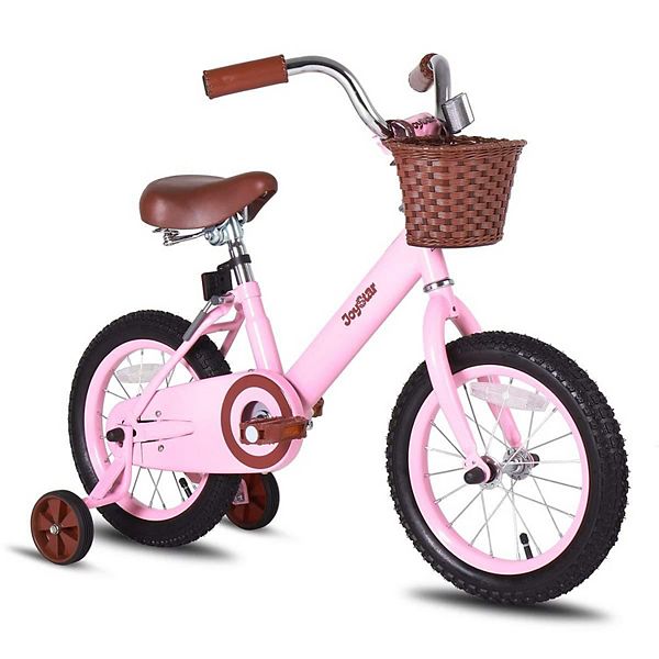 14 inch with Training Wheels NEW Girls Bike with Basket for Kids 