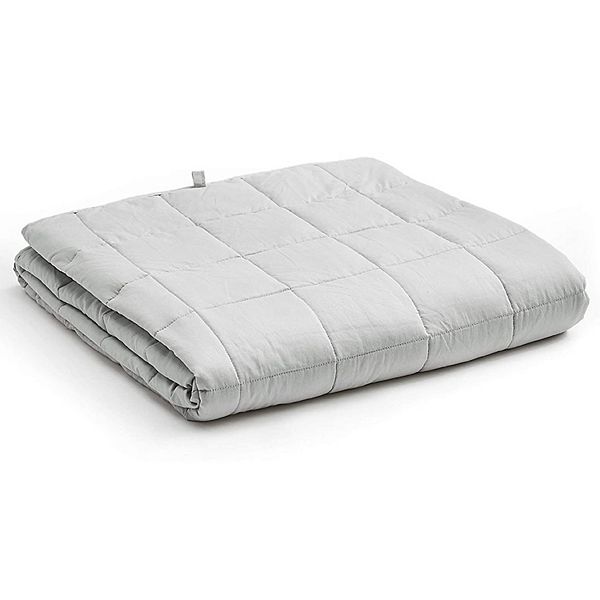 YnM Cotton 60 x 80 In Premium Weighted Blanket for Queen & King Beds