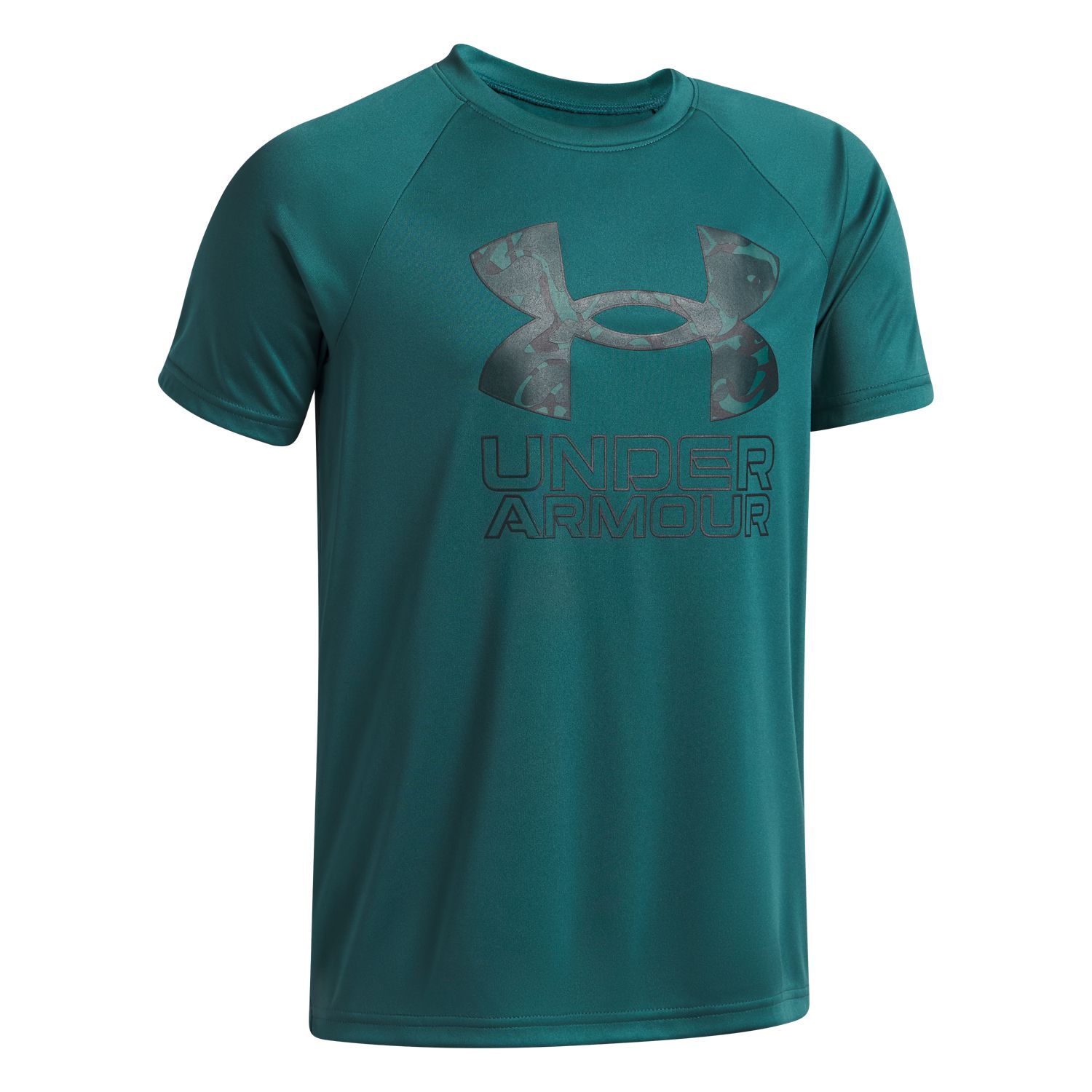 Boys 8-20 Under Armour Hybrid Print Tech Tee in Regular & Husky