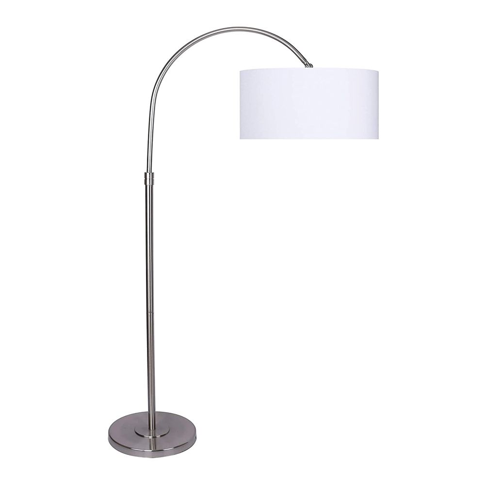 Grandview Gallery 63 5 Inch Tall 100W Modern Glam Arc Floor Lamp   5421168