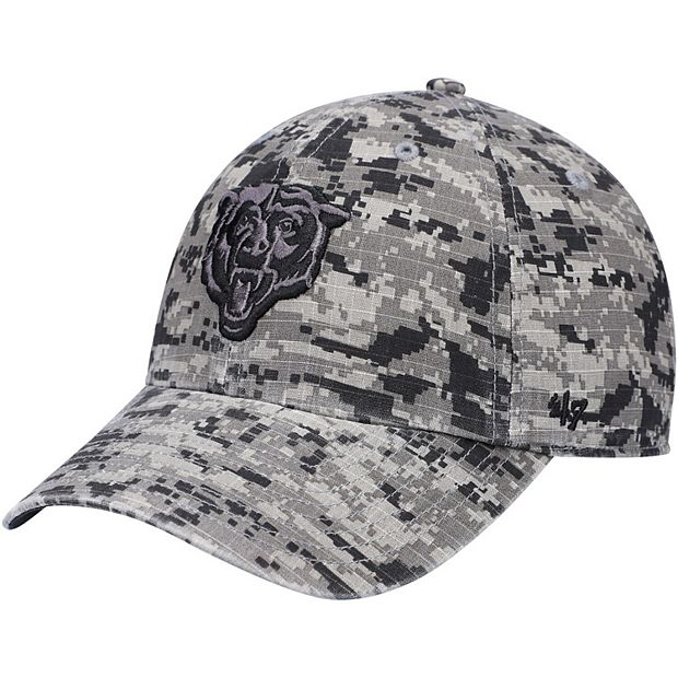 47 Men's Chicago Bears Clean Up Camo Adjustable Hat