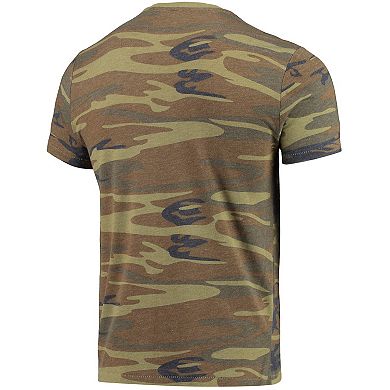 Men's Alternative Apparel Camo Maryland Terrapins Arch Logo Tri-Blend T-Shirt