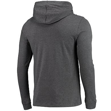 Men's Concepts Sport Heathered Green/Heathered Charcoal Michigan State Spartans Meter Long Sleeve Hoodie T-Shirt & Jogger Pants Set