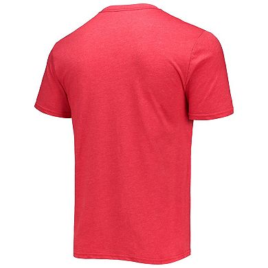 Men's Concepts Sport Heathered Charcoal/Red Dayton Flyers Meter T-Shirt & Pants Sleep Set