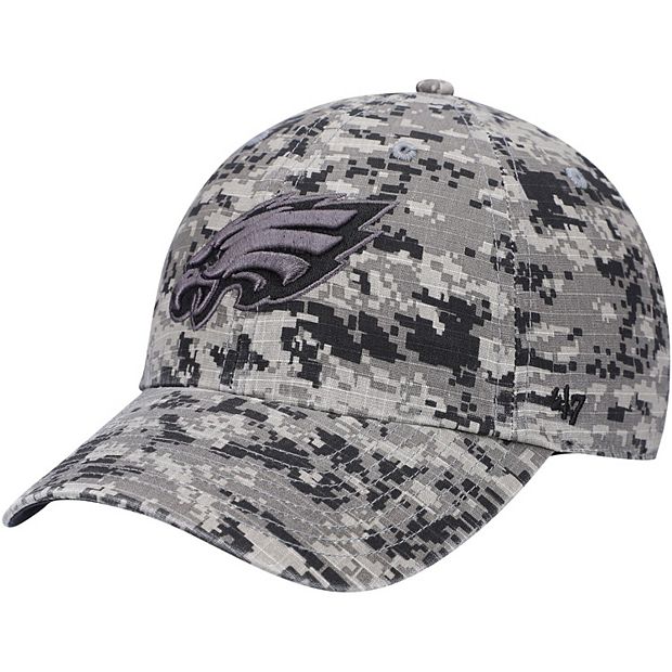 '47 Men's Philadelphia Eagles Camo Cleanup Adjustable Hat