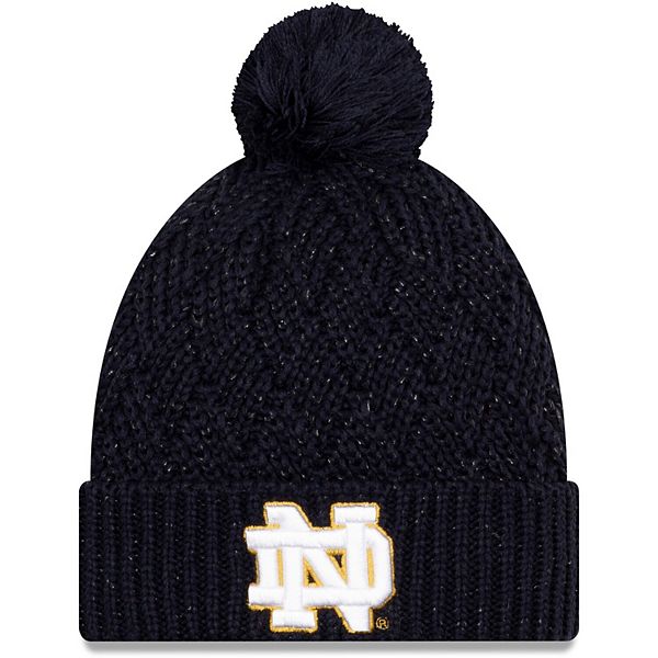 Women's New Era Navy Notre Dame Fighting Irish Brisk Cuffed Knit Hat