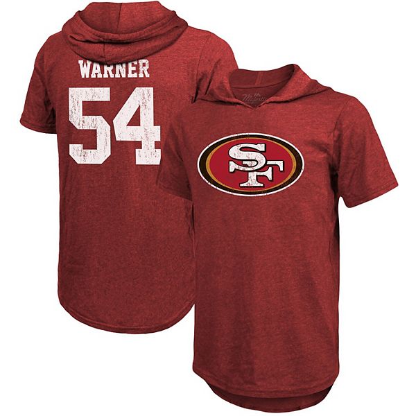 Preschool Nike Fred Warner Scarlet San Francisco 49ers Game Jersey