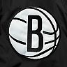 Men's Starter Black/Gray Brooklyn Nets NBA 75th Anniversary Academy II Full-Zip Jacket