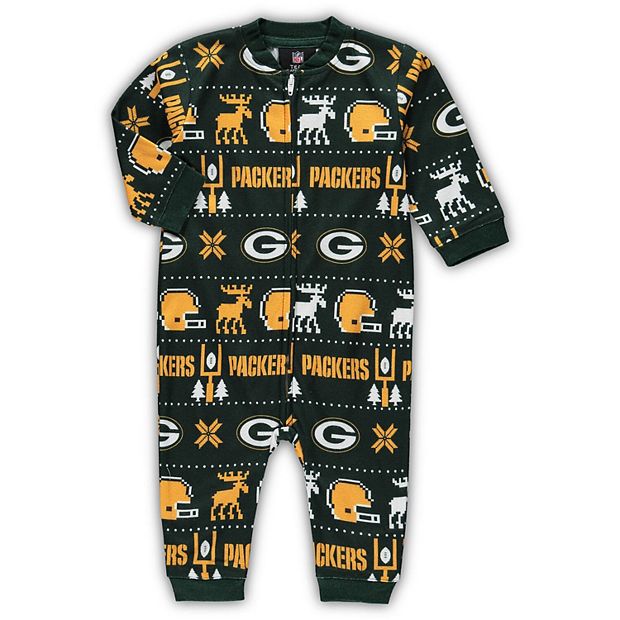 Green Bay Packers NFL Family Holiday Pajamas