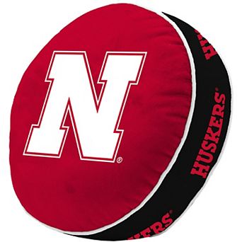 Nebraska Huskers Team Puff Pillow