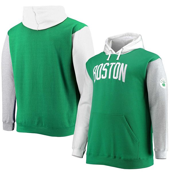 Men's '47 Brand Boston Celtics Match Blend Raglan Hoodie