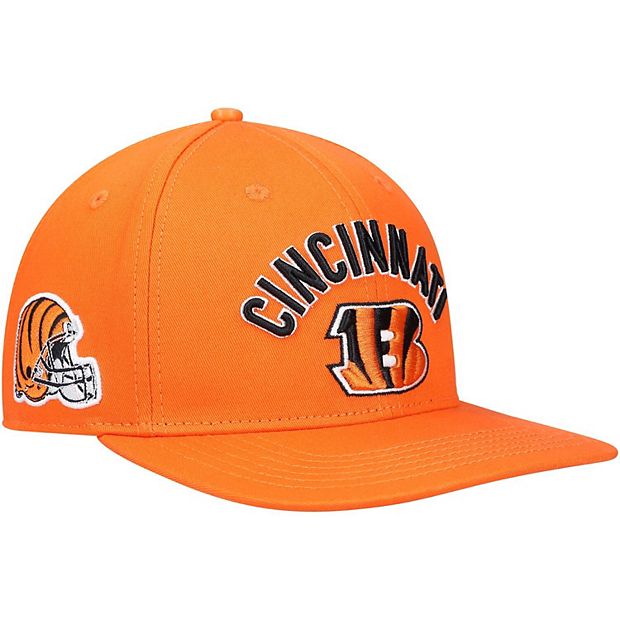 Men's Pro Standard Orange Cincinnati Bengals Stacked Snapback Hat